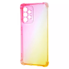 Чехол TPU Wave Shine с усиленными углами для Samsung Galaxy A73 – Pink/Yellow