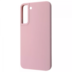 Чехол Silicone Case WAVE Full с микрофиброй для Samsung Galaxy S22 Plus – Pink sand
