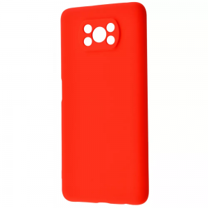 Чехол WAVE Colorful Case с микрофиброй для Xiaomi Poco X3 NFC / Poco X3 Pro – Red