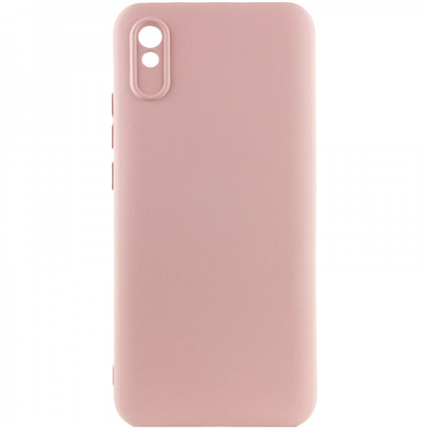 Чехол Silicone Cover Lakshmi Full Camera (A) для Xiaomi Redmi 9A – Розовый  / Pink Sand
