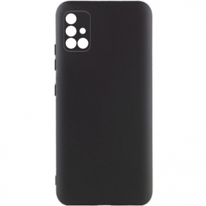 Чехол Silicone Cover Lakshmi Full Camera (A) для Samsung Galaxy A71 – Черный / Black