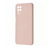 Чехол Silicone Case WAVE Full с микрофиброй для Samsung Galaxy A12 / M12 – Pink sand