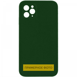 Чехол Silicone Case Lakshmi Square Full Camera для Apple Iphone XR – Зеленый / Army green
