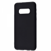 Чехол Silicone Cover Lakshmi Full Camera (A) для Samsung Galaxy S10е – Черный / Black