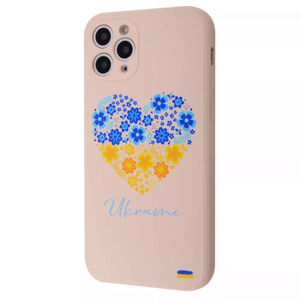 Чохол патріотичний WAVE Ukraine для iPhone 11 Pro Max Ukraine heart