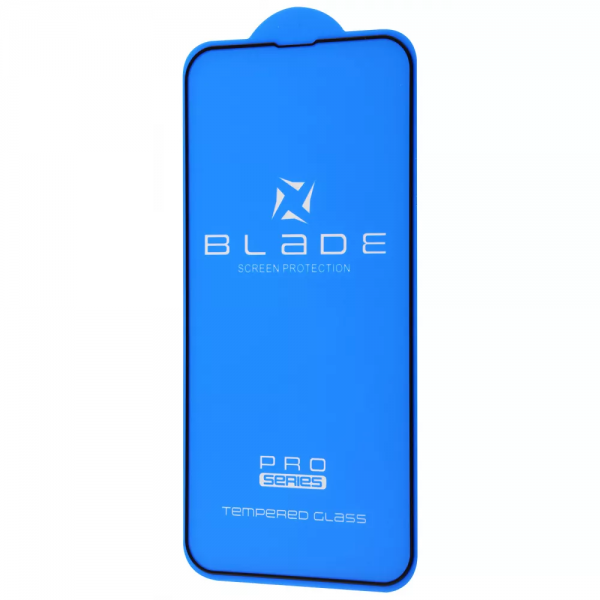 Защитное стекло 3D (5D) Blade Glass Full Glue на весь экран для на весь экран для Iphone 14 / 13 / 13 Pro – Black