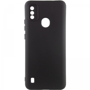 Чехол Silicone Cover Lakshmi Full Camera (A) для ZTE Blade A51 – Черный / Black