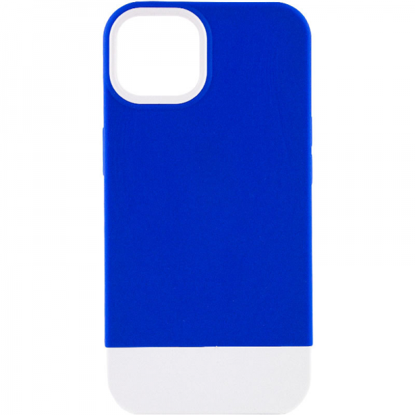 Чохол Bichromatic для Apple iPhone 11 Navy Blue / White