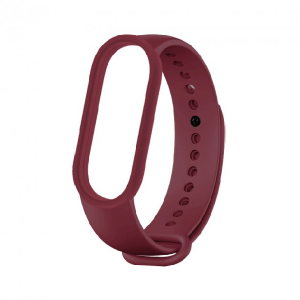 Силиконовый ремешок для Xiaomi Mi Band 7 – Bordo