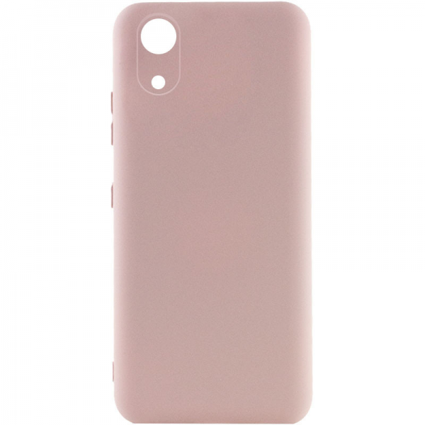 Чехол Silicone Cover Lakshmi Full Camera (A) для Samsung Galaxy A03 Core – Розовый  / Pink Sand