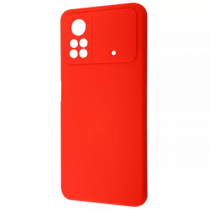 Чехол WAVE Colorful Case с микрофиброй для Xiaomi Poco X4 Pro 5G – Red