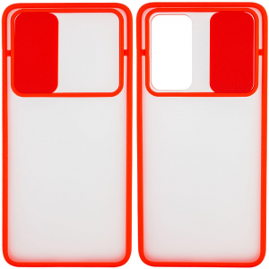 Чехол Camshield mate TPU со шторкой для камеры для Xiaomi Redmi Note 11 / Note 11s – Красный