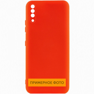 Чехол Silicone Cover Lakshmi Full Camera (A) для Tecno Spark 7 – Красный / Red