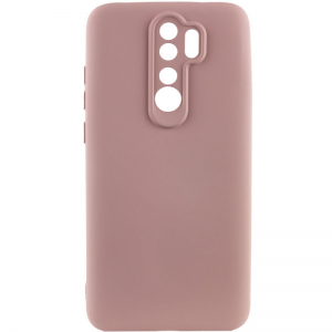 Чехол Silicone Cover Lakshmi Full Camera (A) для Xiaomi Redmi Note 8 Pro – Розовый / Pink Sand