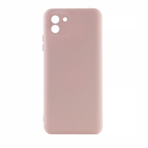 Чехол WAVE Colorful Case с микрофиброй для Samsung Galaxy A03 – Pink Sand