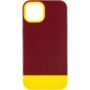 Чохол Bichromatic для Apple iPhone 11 Brown burgundy / Yellow