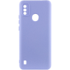 Чехол Silicone Cover Lakshmi Full Camera (A) для ZTE Blade A51 – Сиреневый / Dasheen