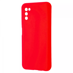 Чехол Silicone Case WAVE Full с микрофиброй для Samsung Galaxy S20 FE – Red