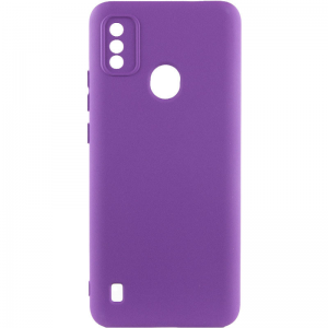 Чехол Silicone Cover Lakshmi Full Camera (A) для Xiaomi Redmi Note 7 / 7 Pro – Фиолетовый / Purple