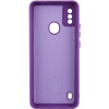 Чехол Silicone Cover Lakshmi Full Camera (A) для ZTE Blade A51 – Фиолетовый / Purple 148187