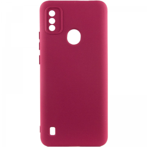 Чехол Silicone Cover Lakshmi Full Camera (A) для Xiaomi Redmi Note 7 / 7 Pro – Бордовый / Marsala