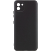 Чехол Silicone Cover Lakshmi Full Camera (A) для Samsung Galaxy A03 – Черный / Black