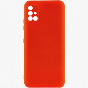 Чехол Silicone Cover Lakshmi Full Camera (A) для Samsung Galaxy A51 – Красный / Red