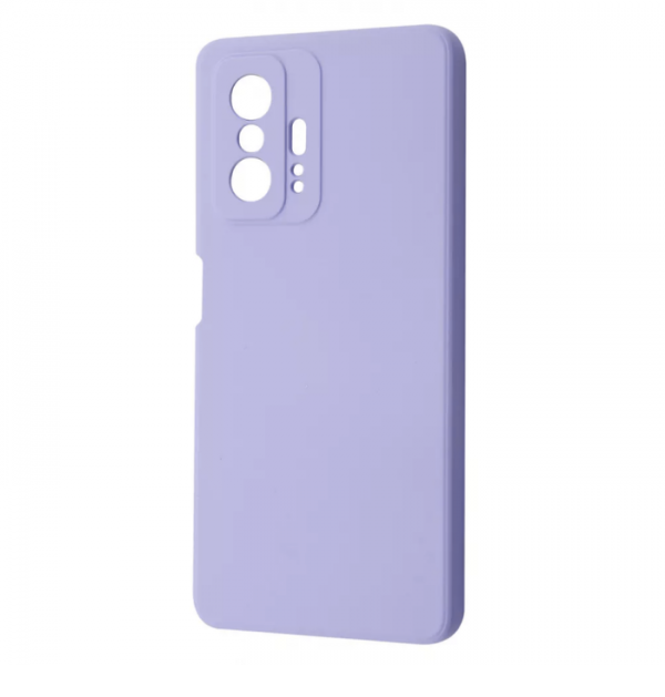 Чехол Silicone Cover Lakshmi Full Camera (A) для Xiaomi 11T / 11T Pro – Сиреневый / Dasheen