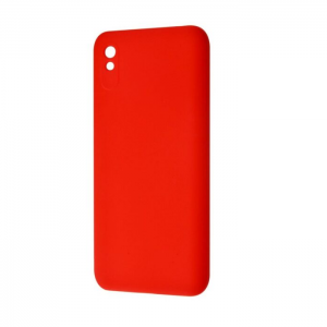 Чехол Silicone Case WAVE Full с микрофиброй для Xiaomi Redmi 9A – Red