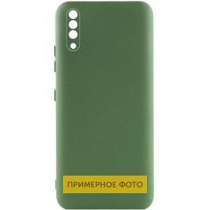 Чехол Silicone Cover Lakshmi Full Camera (A) для Xiaomi 11T / 11T Pro – Зеленый / Dark Green