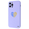 Чехол патриотический WAVE Ukraine Edition Case with MagSafe с микрофиброй для iPhone 12 Pro – Ukraine heart