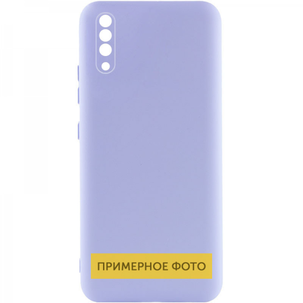 Чехол Silicone Cover Lakshmi Full Camera (A) для Tecno Spark 7 – Сиреневый / Dasheen