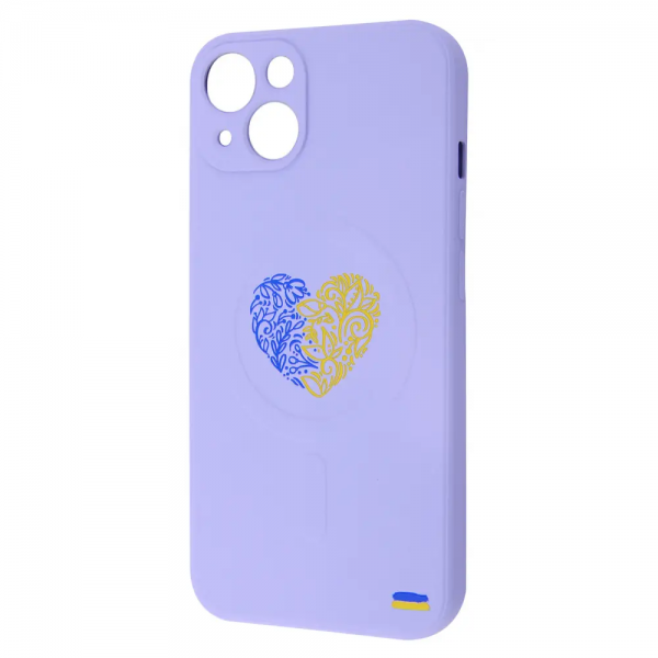 Чохол патріотичний WAVE Ukraine Edition MagSafe для iPhone 13 Ukraine heart