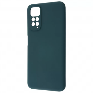 Чехол WAVE Colorful Case с микрофиброй для Xiaomi Redmi Note 11 / 11s – Forest green