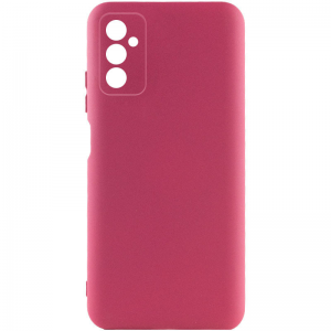 Чехол Silicone Cover Lakshmi Full Camera (A) для Samsung Galaxy M52 – Бордовый / Marsala
