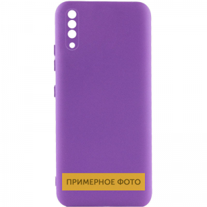 Чехол Silicone Cover Lakshmi Full Camera (A) для Tecno Spark 7 – Фиолетовый / Purple