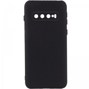 Чехол Silicone Cover Lakshmi Full Camera (A) для Samsung Galaxy S10 – Черный / Black