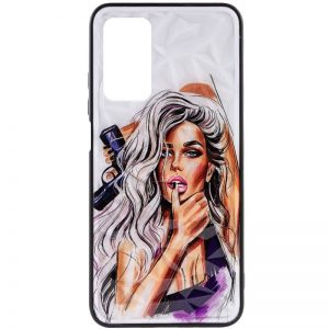 TPU+PC чехол Prisma Ladies для Samsung Galaxy S20 FE – Purple