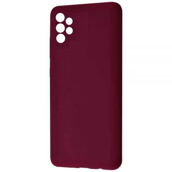 Чехол Silicone Case WAVE Full с микрофиброй для Samsung Galaxy A23 – Plum