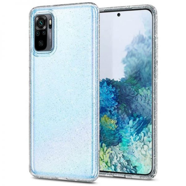 Чохол Molan Cano Jelly Sparkle для Xiaomi Redmi Note 10 / 10s / Poco M5s Прозорий