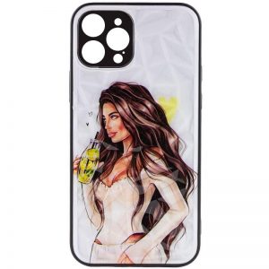 TPU+PC чехол Prisma Ladies для Iphone 12 / 12 Pro – Yellow