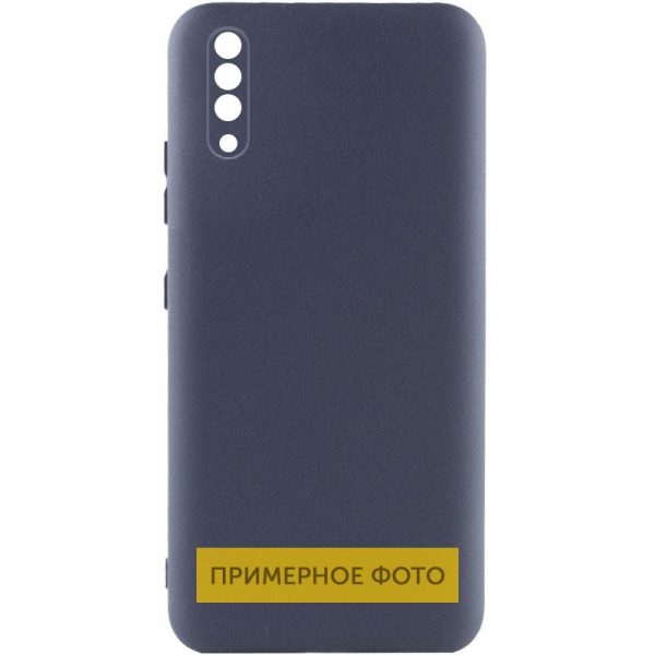 Чехол Silicone Cover Lakshmi Full Camera (A) для ZTE Blade A51 – Синий / Midnight Blue