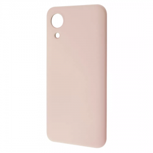 Чехол WAVE Colorful Case с микрофиброй для Samsung Galaxy A03 Core – Pink Sand