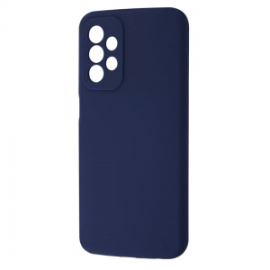 Чехол Silicone Case WAVE Full с микрофиброй для Samsung Galaxy A23 – Midnight Blue