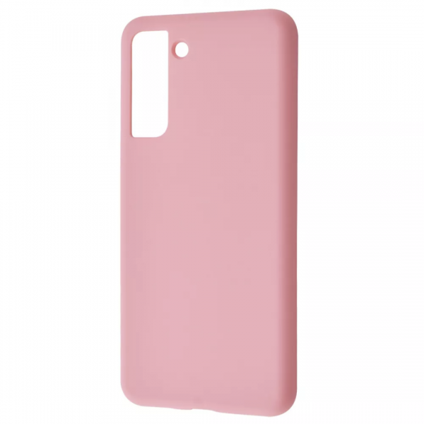 Чохол Silicone WAVE Full для Samsung Galaxy S21 Light Pink