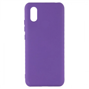 Чехол Silicone Case WAVE Full с микрофиброй для Xiaomi Redmi 9A – Purple