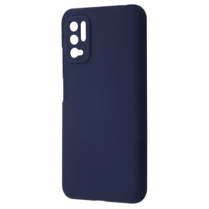 Чехол Silicone Case WAVE Full с микрофиброй для Xiaomi Poco X4 Pro 5G – Midnight Blue