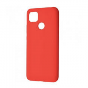 Чехол Silicone Case WAVE Full с микрофиброй для Xiaomi Redmi 9C – Red