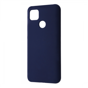 Чехол Silicone Case WAVE Full с микрофиброй для Xiaomi Redmi 9C – Midnight Blue