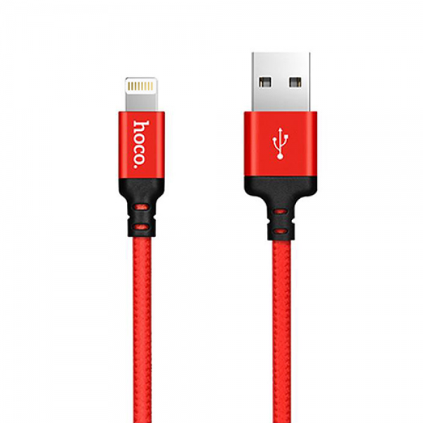 Кабель Hoco X14 Times Speed USB to Lightning (1м) – Red